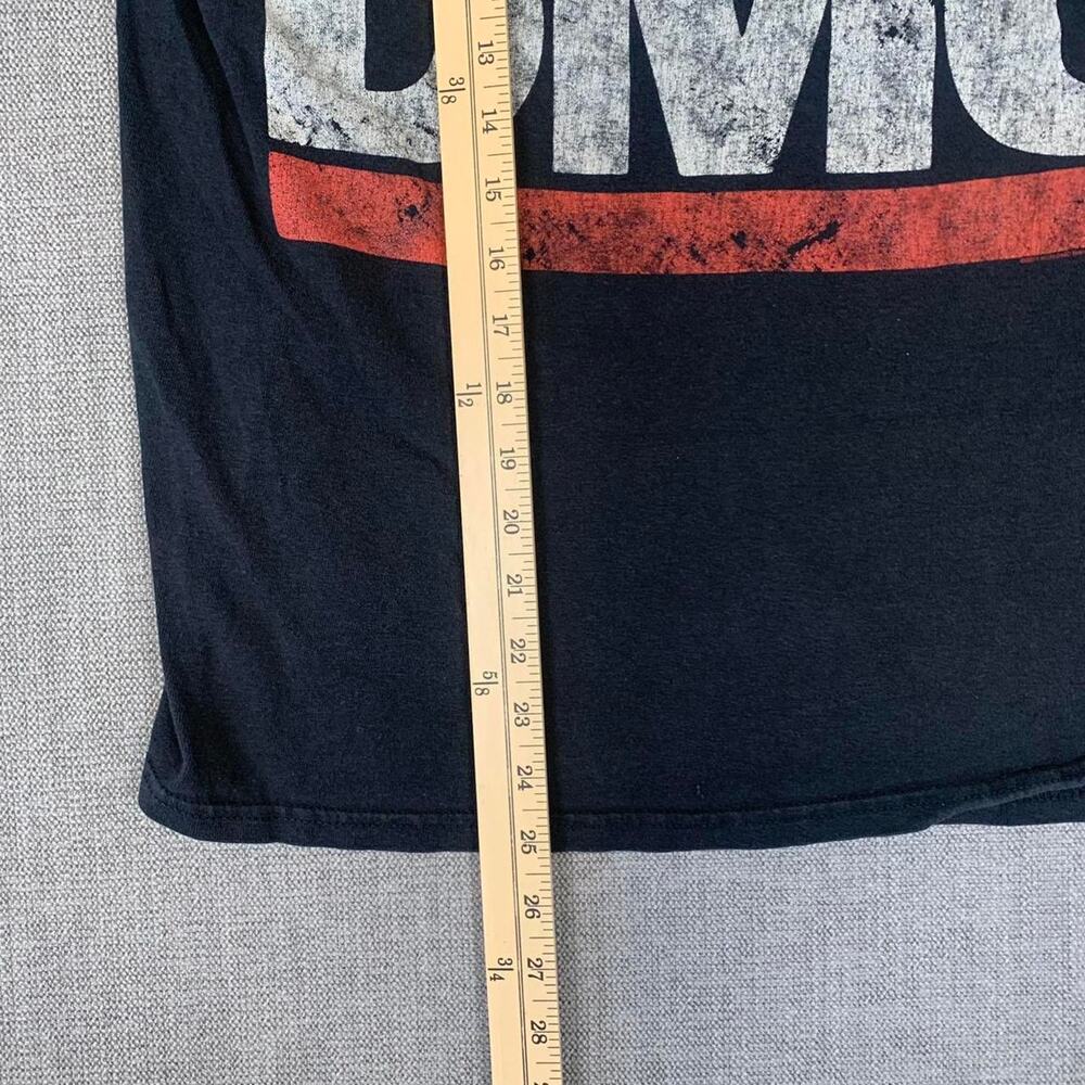 Vintage 90s RUN DMC black Band t-shirt - Picture 8 of 8